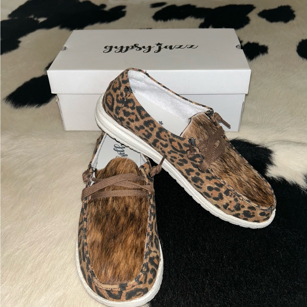 Leopard Print Casual Shoes